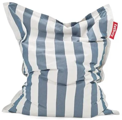 Fatboy Original Udendørs Sækkestol Stripe Ocean Blue